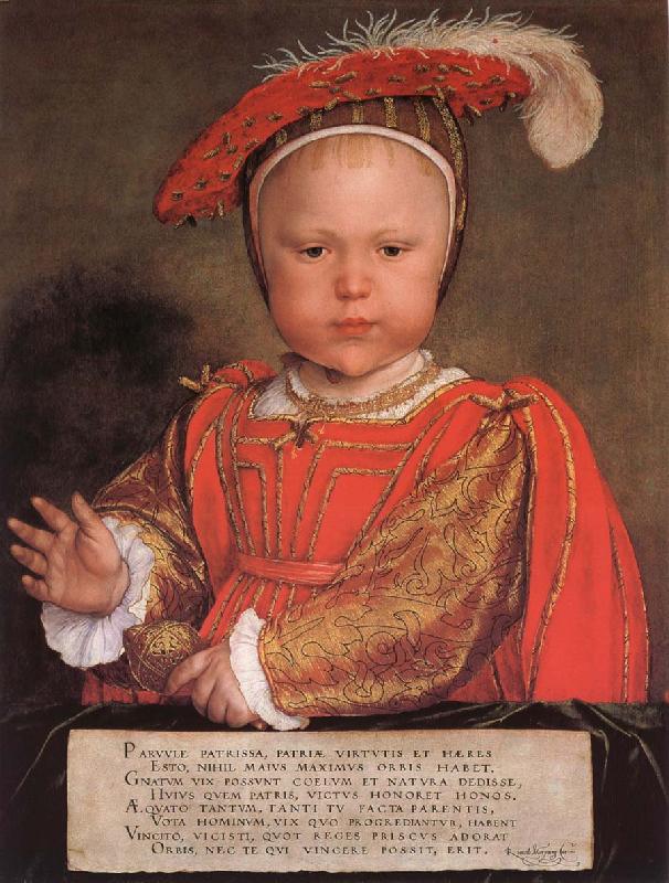 Hans Holbein Edward VI as a child oil painting picture